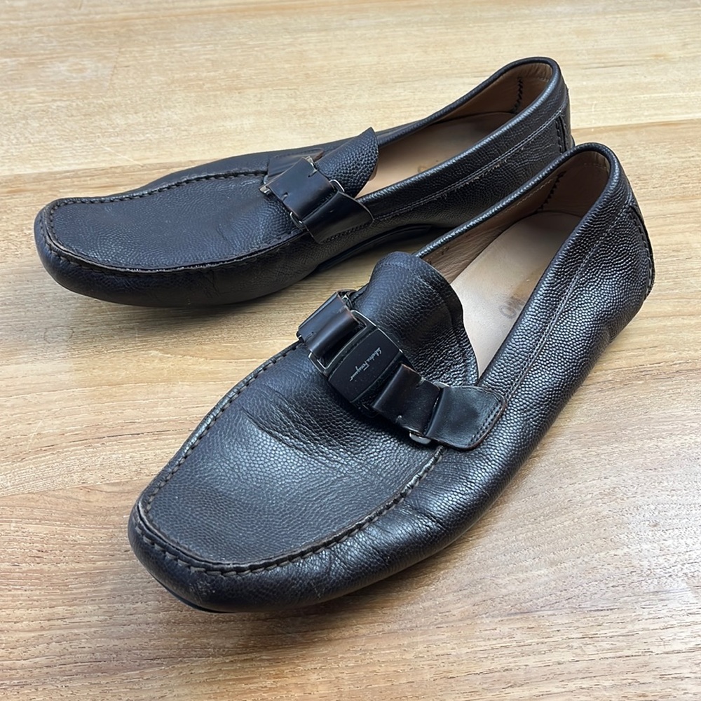 Ferragamo buckle loafer